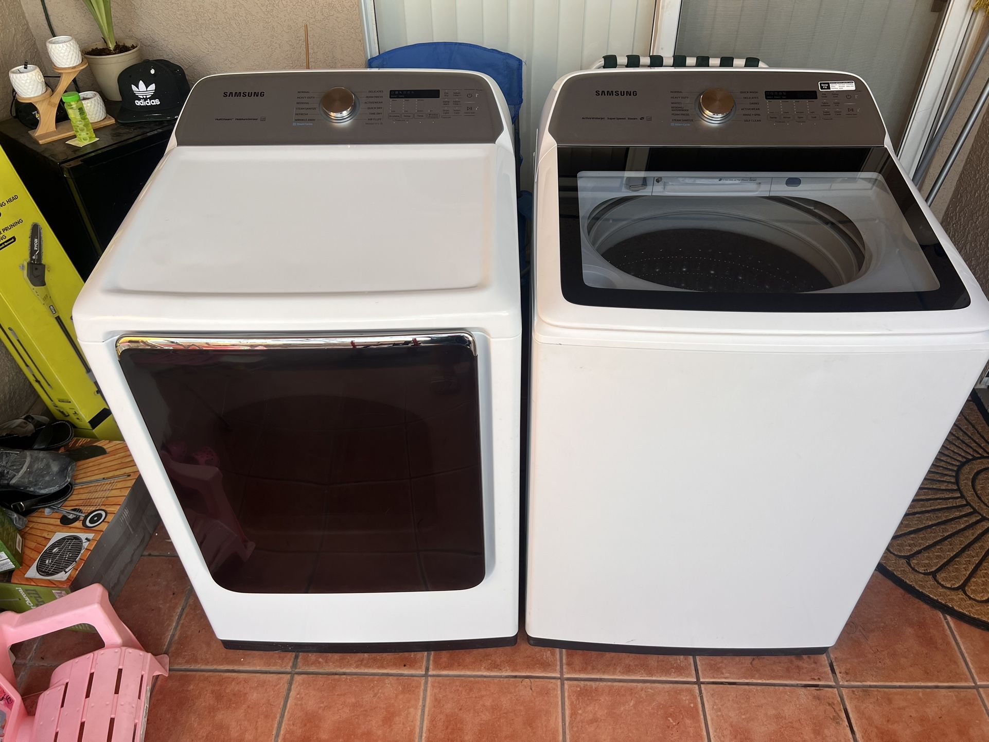 Samsung Washer And Electric Dryer