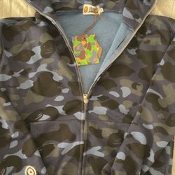 Blue Bape Sweater M