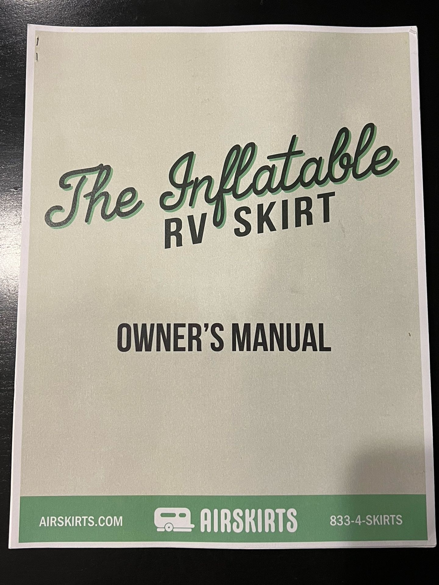 Airskirts Inflatable RV Skirt
