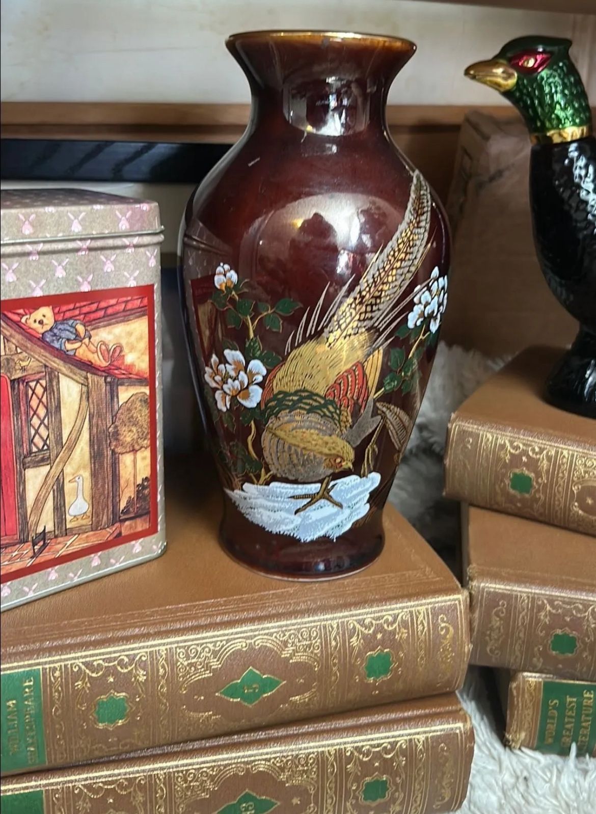 Mid century Japanese vase
