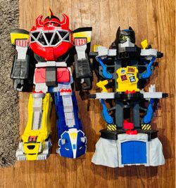 Massive Imaginext Batman DC Joker Transformers lot