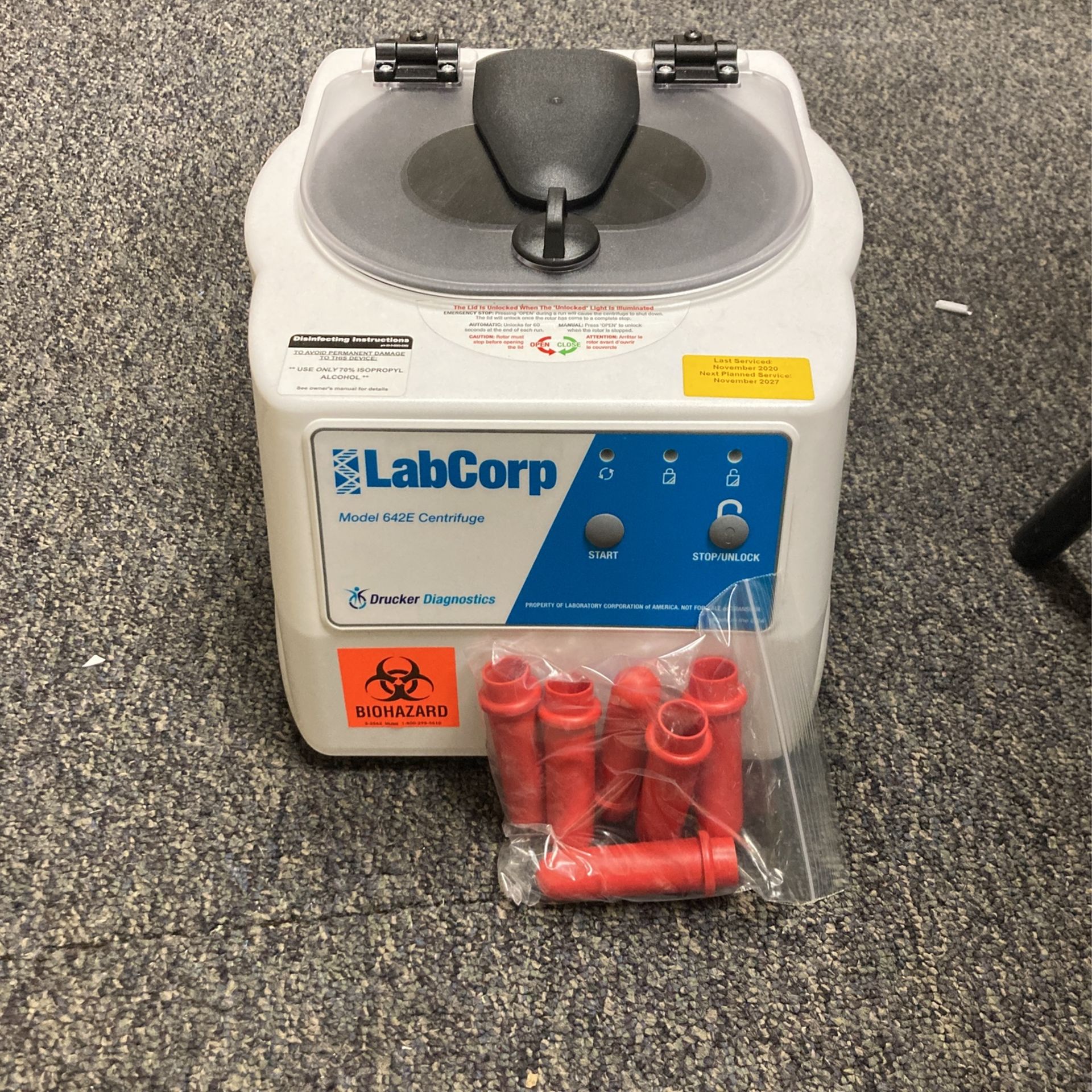 Labcorp Model 642E Centrifuge