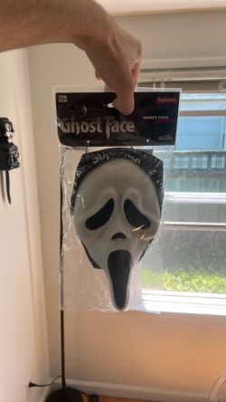 Supreme Ghostface Scream Mask Black Unopened