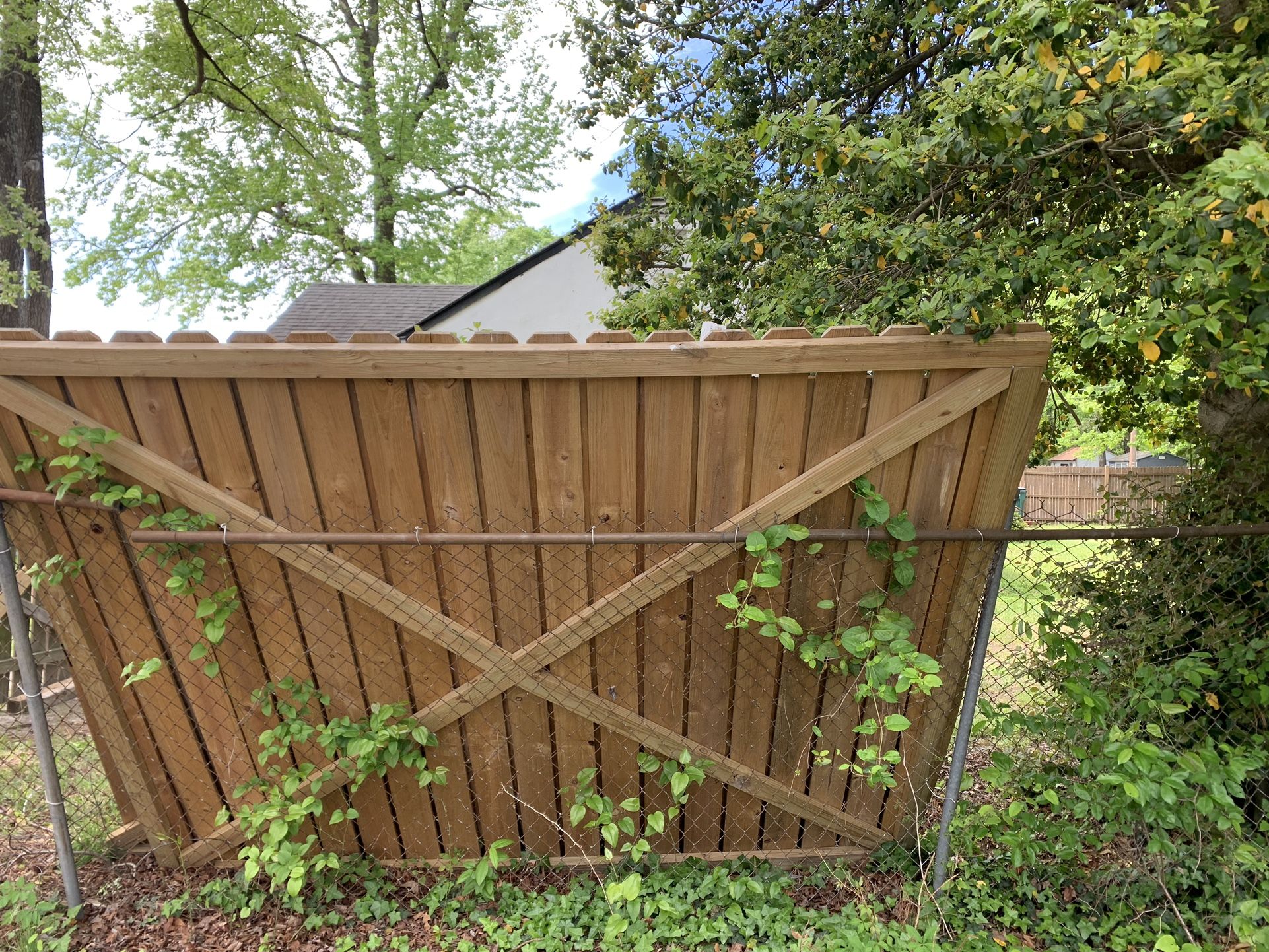 10x8 privacy fence