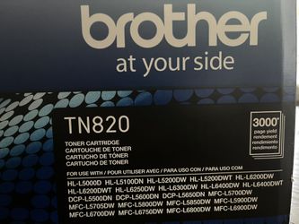 Brother TN820 High Capacity Toner - 3000 Pages - $40