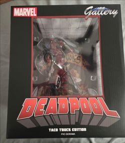Deadpool Taco Truck Edition PVC Gallery Diorama Diamond Select Toys 2018