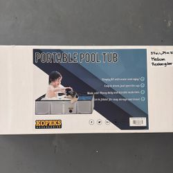Portable Pool Tub For Dogs Kopeks 