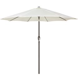 9 Ft Outdoor Patio Umbrella Tilt And Crank 