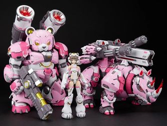 Seven Deadly Sins SIN-03 Sloth with Honey the Bear and Coconut the Rhino Crash 1/10 Scale Model Kit NEW