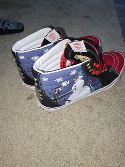 Vans High Top Shoes Nightmare Before Christmas