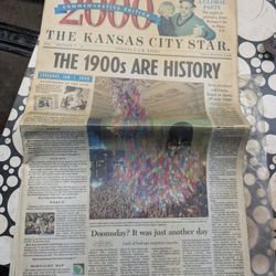 Kansas City Start 2000 Nye Paper