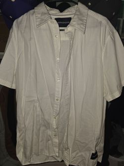 Calvin Klein Jeans White Button-Up Shirt