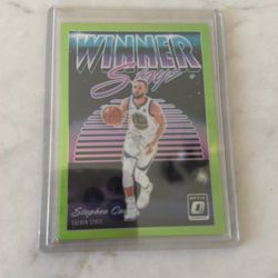 Steph Curry - Optic winner stays green /149