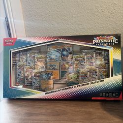 Pokemon Prismatic Evolution Lucario & Tyranitar Premium Collection 