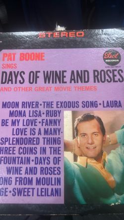 Pat Boone – Days of Wine and Roses Vinyl