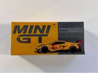 Mini GT 1197 IMSA Chevrolet Corvette Z06 GT3 #4