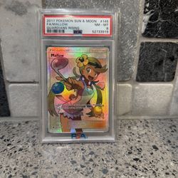 Pokemon Trainer Full Art Mallow PSA8
