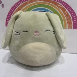 SQUISHMALLOWS  - ISABELLA THE MINT GREEN BUNNY! 8 INCH
