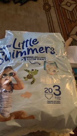 Baby swim diapers open pack FREE