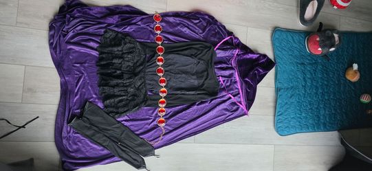 Raven adult costume Small