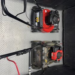Two Lawn Mowers 