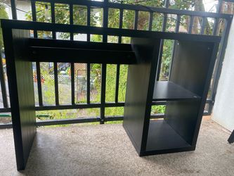 IKEA Black Desk