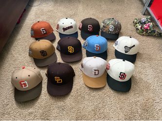 San Diego Padres 7 1/2 lightly used hats