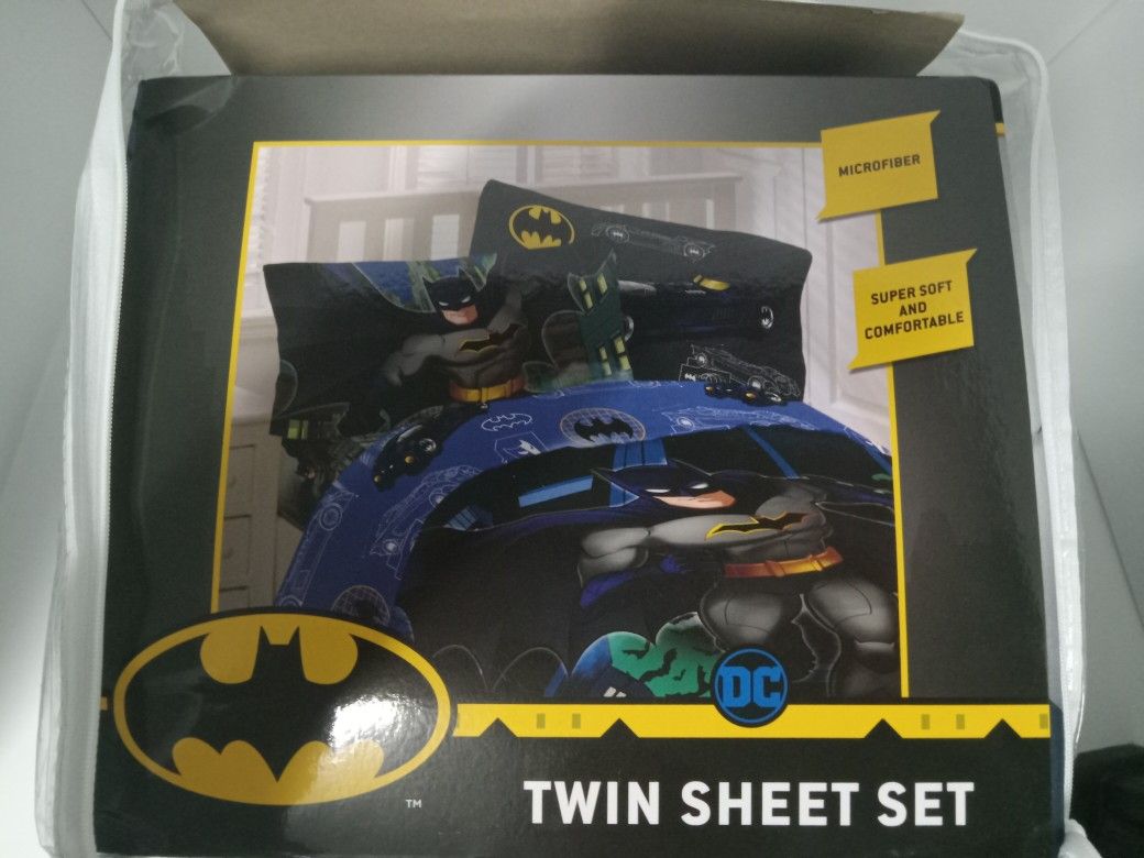 Twin Sizes Bed DC Comics Batman Kid’s Boy’s Bedroom Bed Sheet Set with Pillowcases
A
alamdan (306)
