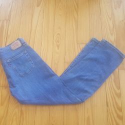Levi's 505 women's blue denim jeans