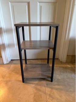 Wooden side table