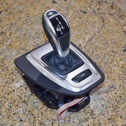 BMW OEM E60 E61 SAT Sport Automatic Shifter Leather Assembly 528i 535i 550i