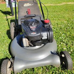 Craftsman 21" push mower 5.5 HP Briggs with bag $150 OBO