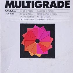 Ilford Multigrade  3.5x3.5 #1762628 Set Of 12 Filters 3.5" X 3.5" 