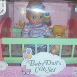 New Baby Doll with Accessories