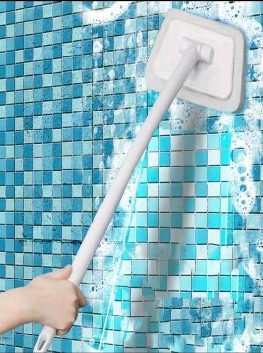 Bathroom Sponge Brush With Creative Trapezoidal Bathtub Brush