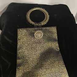 Brocade Silk Bangle Bag Made By shradha