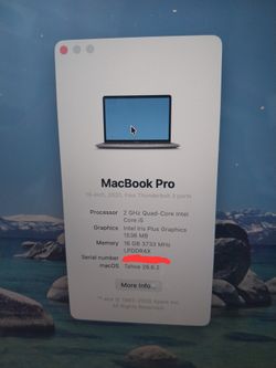 Macbook Pro 2020 13" Inch Availabile On Payments Plan Option With $49 Down