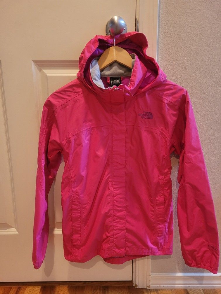 Northface Youth Hyvent Windbreaker Rain Jacket Size 12/14