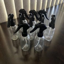 10x 4oz Glass Spray Bottles