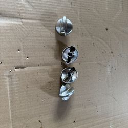 Metal Ge Or Other Range Cooktop Knobs Like New