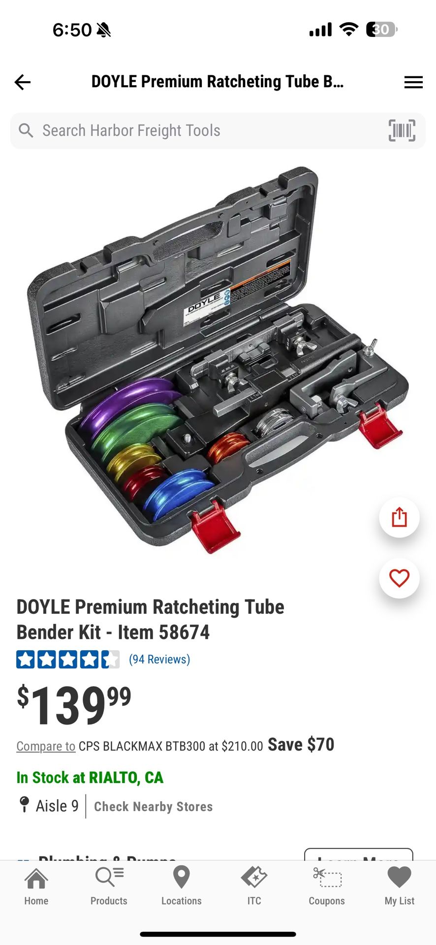 Tubing Bender Kit