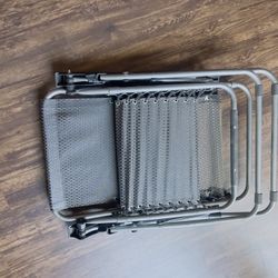 Black/Gray Reclining Chair