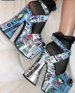 Current Mood Chunky Heel Animation Heels 