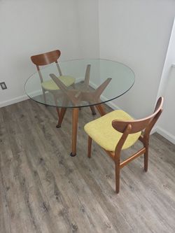 Table and chairs