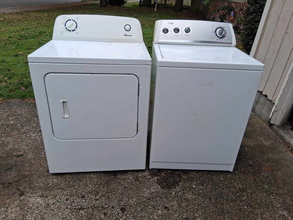 Washer And Dryer