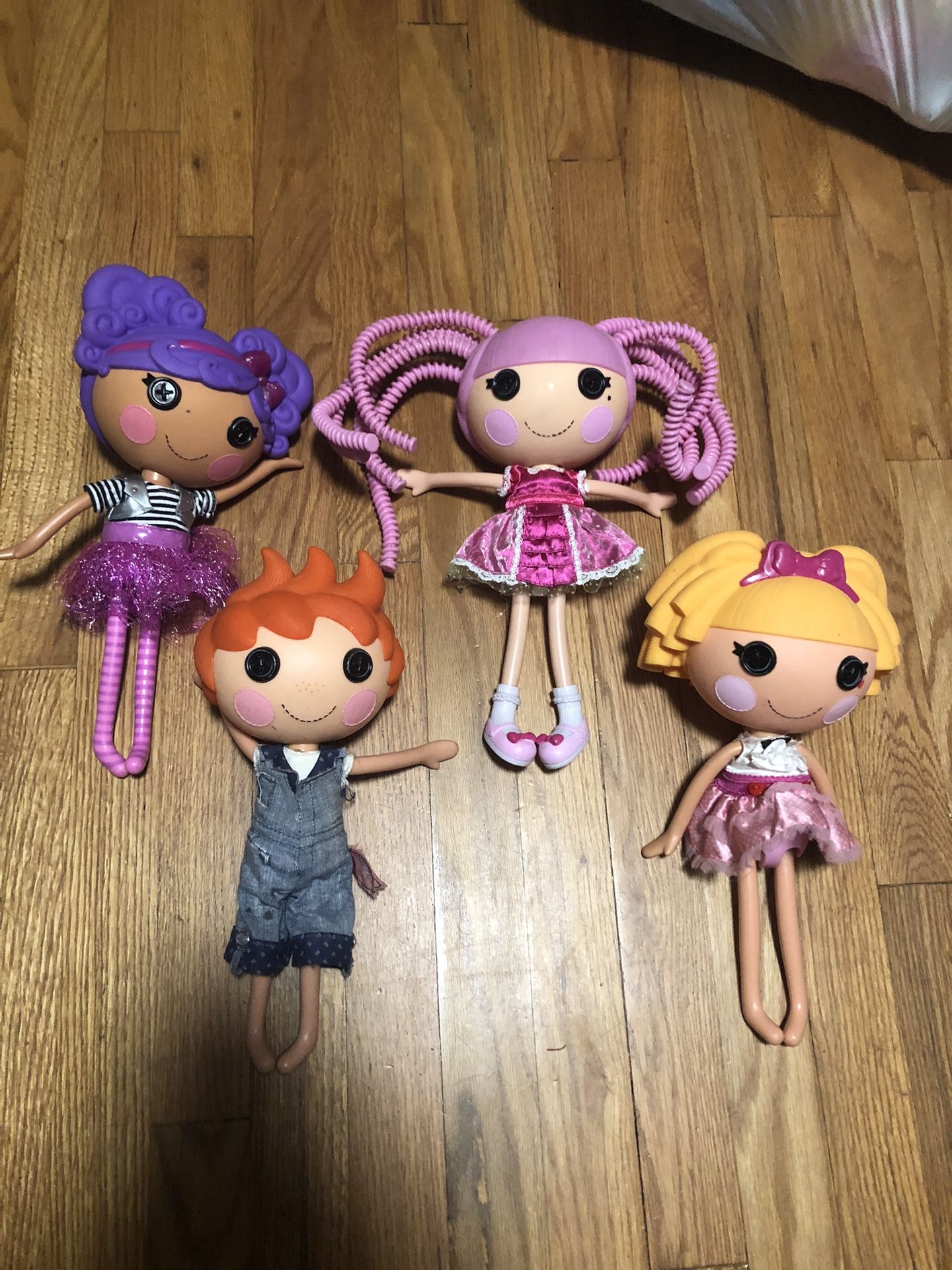 LALALOOPSY DOLLS ALL 4 $40