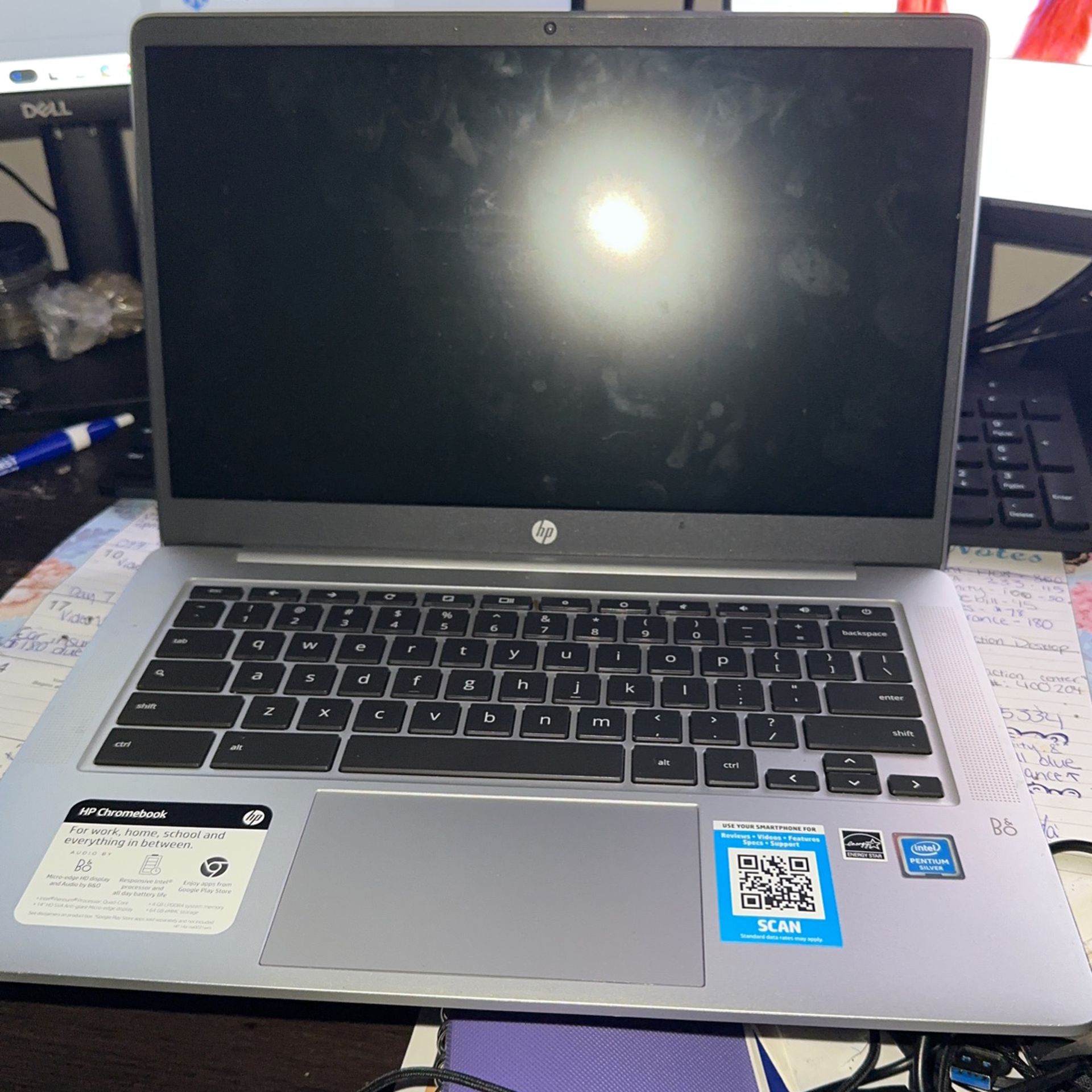 HP Dell Chromebook Laptop 