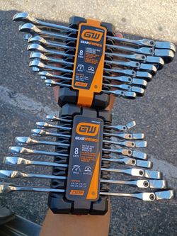 16 piece gear wrench  metric and sae