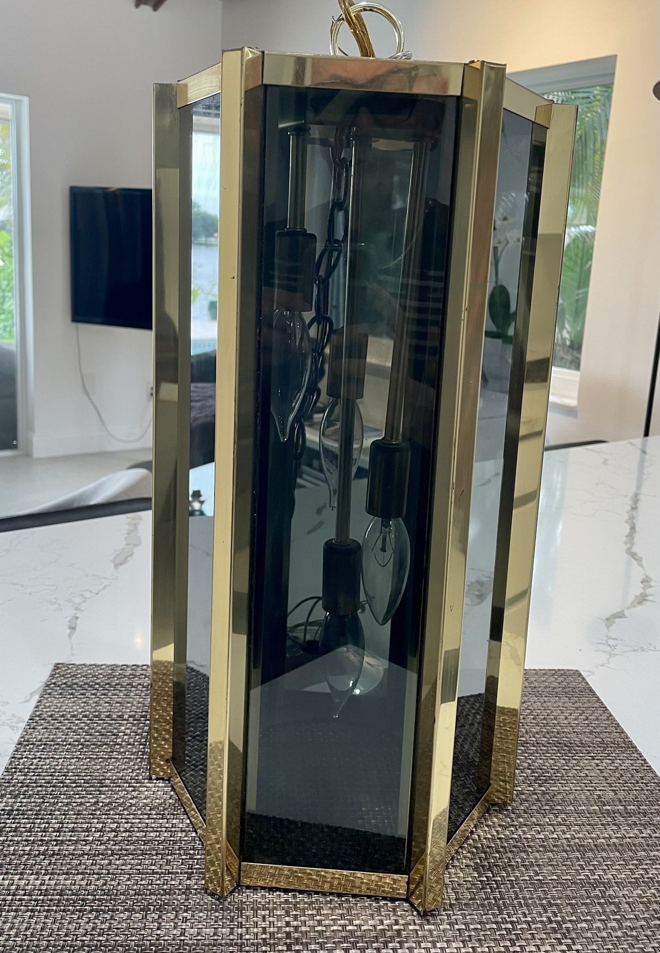 Mid Modern Vintage Hanging Lamp