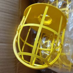 Temporary Job Site Light Cages – Yellow (20 pcs)